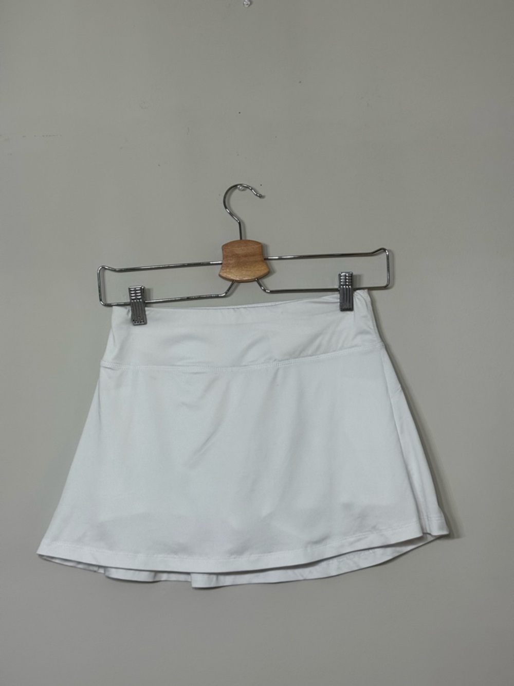 White Women’s Skirt - Athletic A-Line Skort